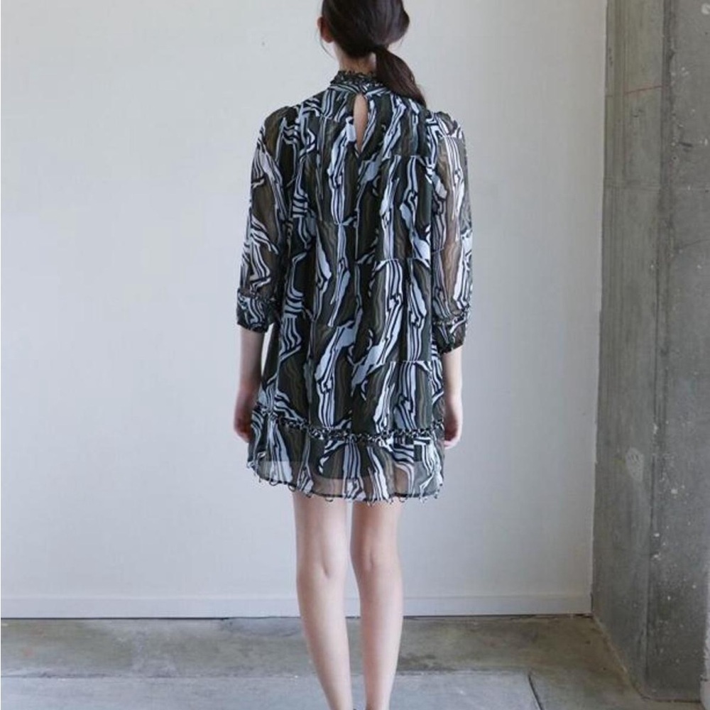 Apiece Apart La Sierra Wild Earth Silk Mini Dress - Picture 5 of 11